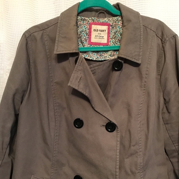 Old Navy Gray Lightweight Jacket XXL - Picture 4 of 5